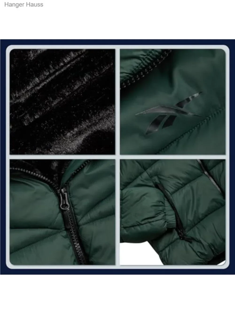 Girls Heavyweight Quilted Puffer Jacket with Sherpa Lining, Faux-Fur Hood, Wind